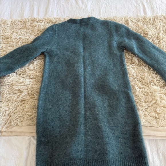 Sezane Junie Dress Sauge - Size M - Picture 3 of 3